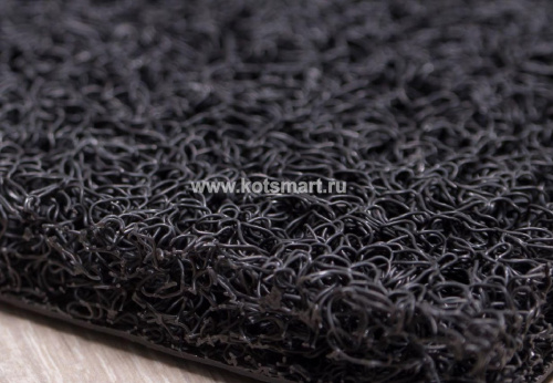 Коврик Спагетти 40х75, черный